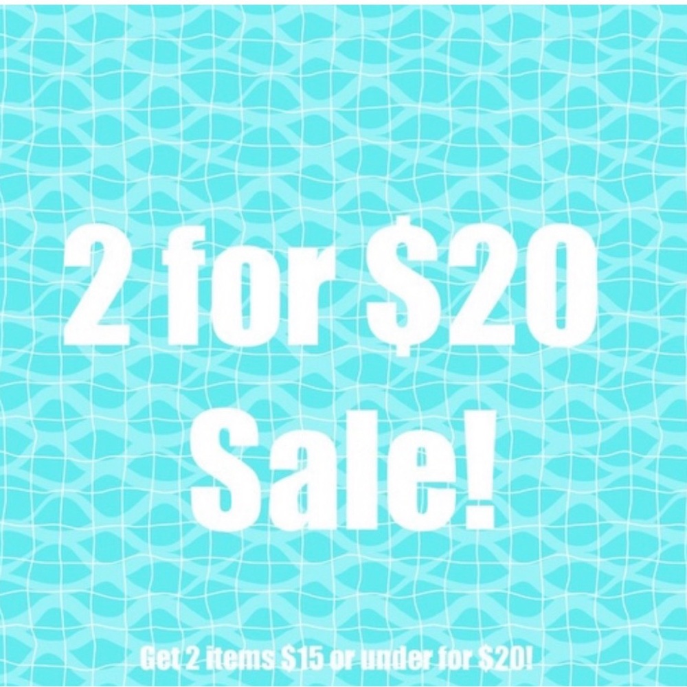 🤩 2 for 20 Sale! 🤩